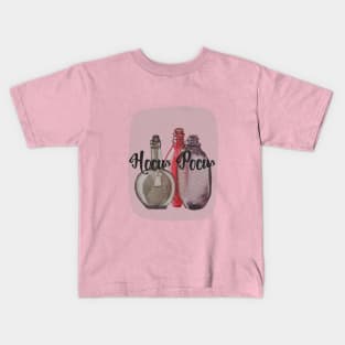 Hocus pocus potions bottles watercolor Kids T-Shirt